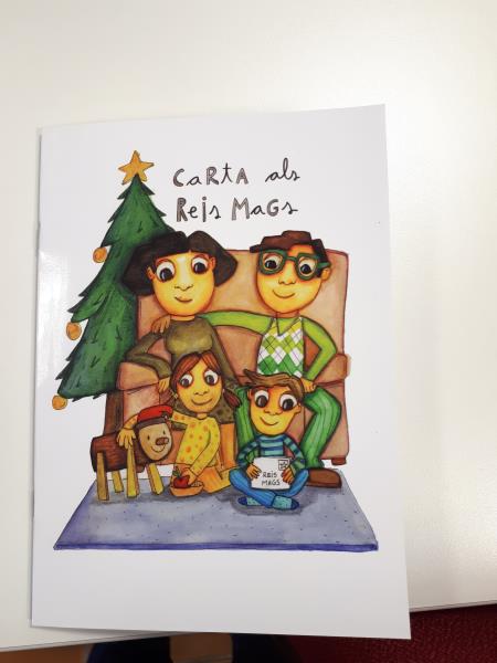 L’Ajuntament de Vilafranca fa arribar un conte a tots els infants de la vila per Nadal. EIX