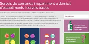 L’Ajuntament de Vilafranca recull en un web els establiments que ofereixen serveis comanda i repartiment a domicili. EIX
