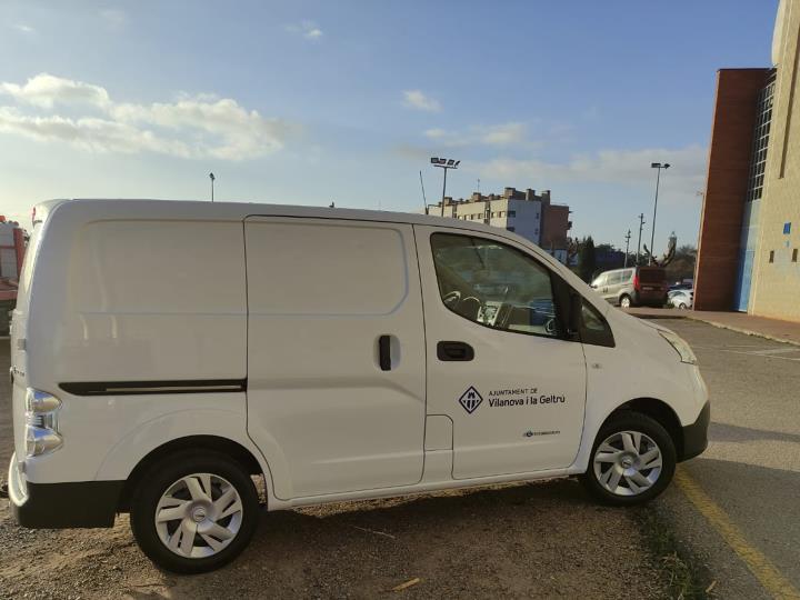 L'Ajuntament de Vilanova i la Geltrú renova el seu parc mòbil amb 7 vehicles elèctrics. Ajuntament de Vilanova