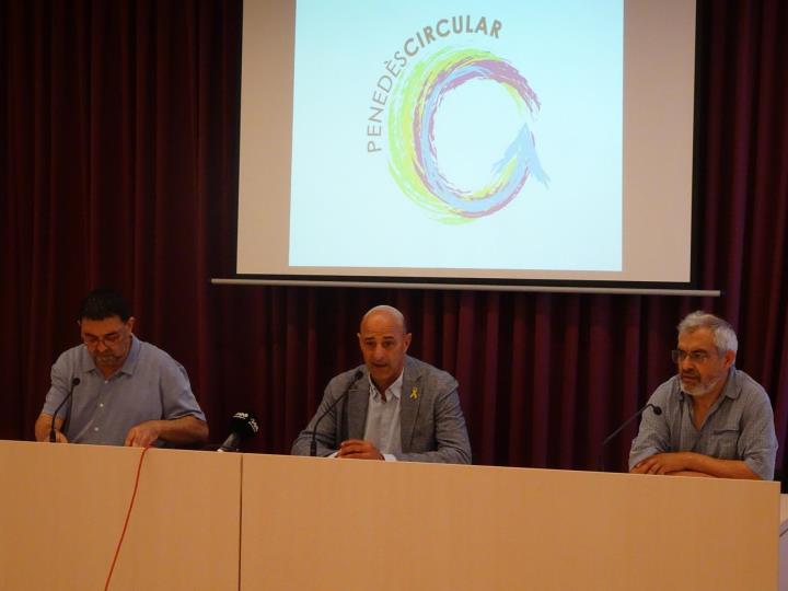 L'Alt Penedès inicia un programa mediambiental de foment de la reutilització de residus industrials. Ramon Filella