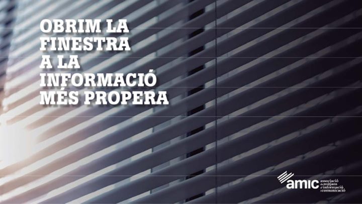 L’AMIC impulsa la campanya “Obrim la finestra a la informació de proximitat”. AMIC