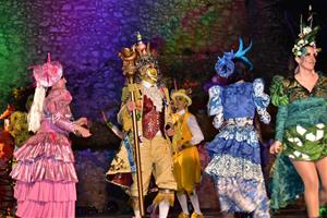 L’Arribo de Sa Majestat Carnestoltes obre els actes oficials del Carnaval de Sitges 2020. EIX
