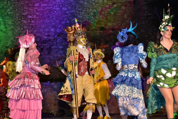 L’Arribo de Sa Majestat Carnestoltes obre els actes oficials del Carnaval de Sitges 2020. EIX