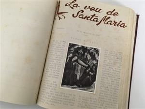 L'Arxiu de Cubelles rep la donació de la col·lecció completa de 'La Veu de Santa Maria' per a la seva digitalització. Ajuntament de Cubelles