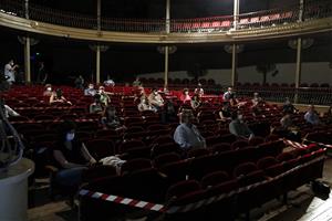 L'Ateneu d'Igualada aixeca de nou el teló i es converteix en el primer teatre amb públic a Catalunya durant la covid-19