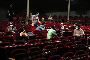 L'Ateneu d'Igualada aixeca de nou el teló i es converteix en el primer teatre amb públic a Catalunya durant la covid-19