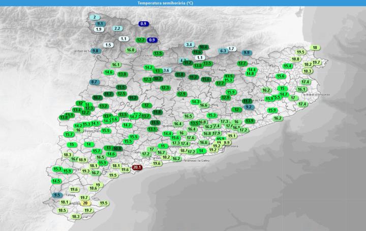 Les pluges provoquen talls ferroviaris i de carretera de matinada a Gavà, Castelldefels i Garraf. Meteocat