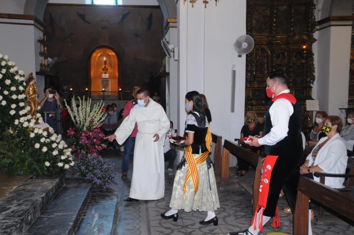 Les Pubilles i els Hereus de Sitges protagonitzen un emotiu Ofici de Santa Tecla. Ajuntament de Sitges