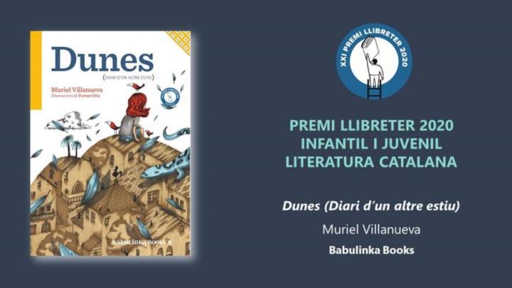 L’escriptora quintinenca Muriel Villanueva guanya el premi Llibreter 2020 de literatura juvenil i infantil en català. EIX