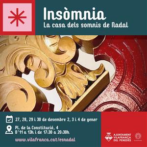 L’espai Insòmnia i el personatge del Gemínid, novetats d’aquest Nadal a Vilafranca. Ajuntament de Vilafranca