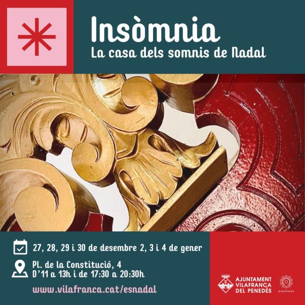 L’espai Insòmnia i el personatge del Gemínid, novetats d’aquest Nadal a Vilafranca. Ajuntament de Vilafranca