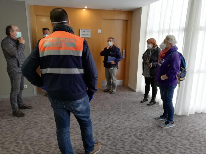 L'Hotel Balneari TermaEuropa de Coma-ruga ofereix col·laboració per poder donar resposta a possibles necessitats de l'Hospital del Vendrell. Ajuntamen