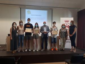 Lliurats els premis Creajove 2020 a la idea de negoci més creativa i al millor projecte dels estudiants de l'Alt Penedès