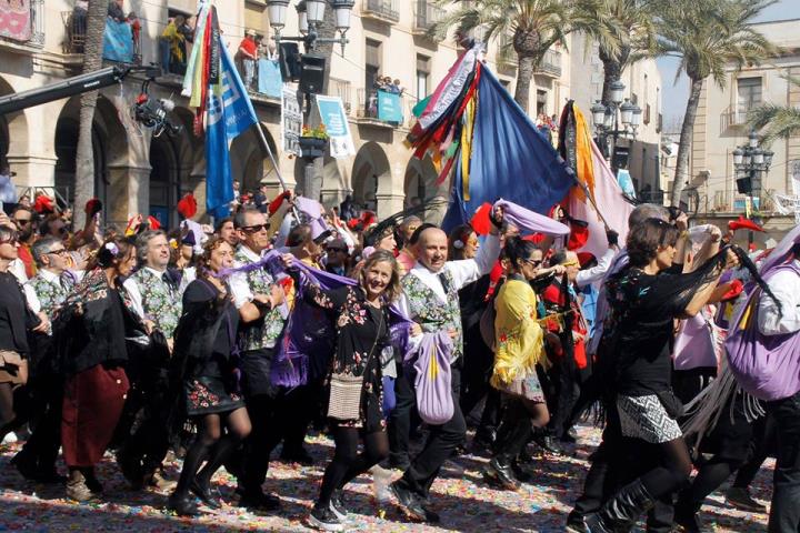 L'ONCE dedicarà el cupó del diumenge 23 de febrer a Les Comparses de Vilanova. Joan Maria Gibert