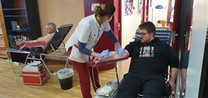 L'única activitat que s'ha organitzat en exterior, i en grup, és una campanya de donació de sang organitzada pels Nens del Vendrell