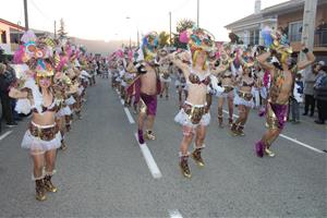 Massiva presència de carrosses a la Rua de Carnaval de Sant Martí Sarroca