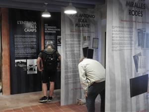 Més de 2.200 persones visiten l’exposició ‘Sitgetans als camps nazis’ a Can Falç. Ajuntament de Sitges