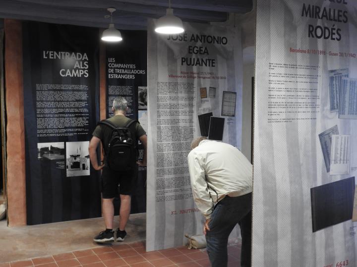 Més de 2.200 persones visiten l’exposició ‘Sitgetans als camps nazis’ a Can Falç. Ajuntament de Sitges