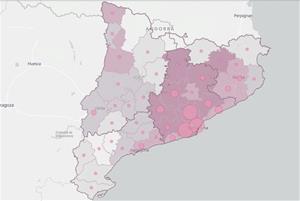 Més de 350 persones han mort per coronavirus al Penedès i Garraf, segons el mapa de mortalitat que ha publicat el Departament de Salut per comarques. 