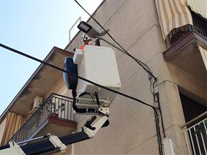 Més de la meitat de l’enllumenat públic de Sant Pere de Ribes es renova amb 2.637 llumaneres leds. Ajt Sant Pere de Ribes