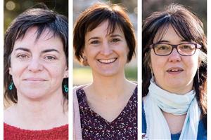 Mònica Hill i Giménez, Montse Espinosa i Sospedra i Gemma Urgell Rocías. Eix