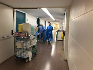 Mor un dels pacients ingressats amb coronavirus de l'hospital comarcal de l'Alt Penedès. CSAPG