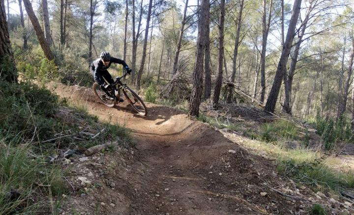 Nou circuit amb Btt a la Muntanya de Sant Pau. Eix