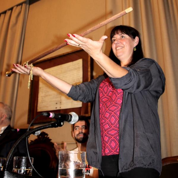 Olga Arnau (ERC) es converteix en alcaldessa de Vilanova i la Geltrú. Ajuntament de Vilanova