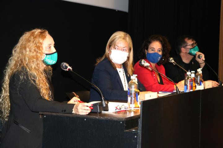 Pla conjunt de la roda de premsa de presentació del Festival de Sitges. ACN