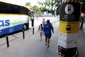 Primer dia de tall a la R4 de Rodalies entre Martorell i Sant Sadurní d'Anoia: 