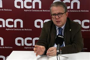 Primer pla de Jaume Padrós del Col·legi de Metges de Barcelona. ACN