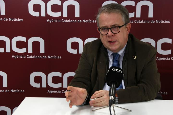 Primer pla de Jaume Padrós del Col·legi de Metges de Barcelona. ACN