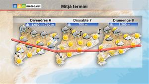 Protecció Civil activa l'alerta del pla Ventcat per fort vent generalitzat a partir d'aquest divendres al matí. EIX