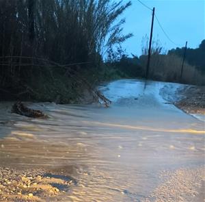 Protecció Civil demana extremar la precaució prop dels rius per possibles desbordaments com a Sant Llorenç d'Hortons. Ajt Sant Llorenç d'Horton