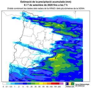 Protecció Civil desactiva el pla Inuncat un cop passat l'episodi de pluges intenses. EIX