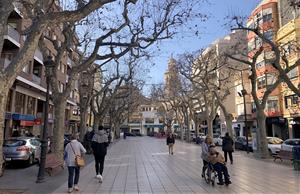 Rambla del Vendrell. Eix