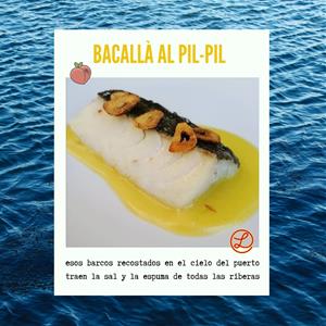 Recetas a fuego y verso: Bacallà al pil-pil. EIX