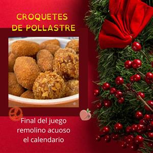 Recetas a fuego y verso: Croquetes de pollastre. EIX