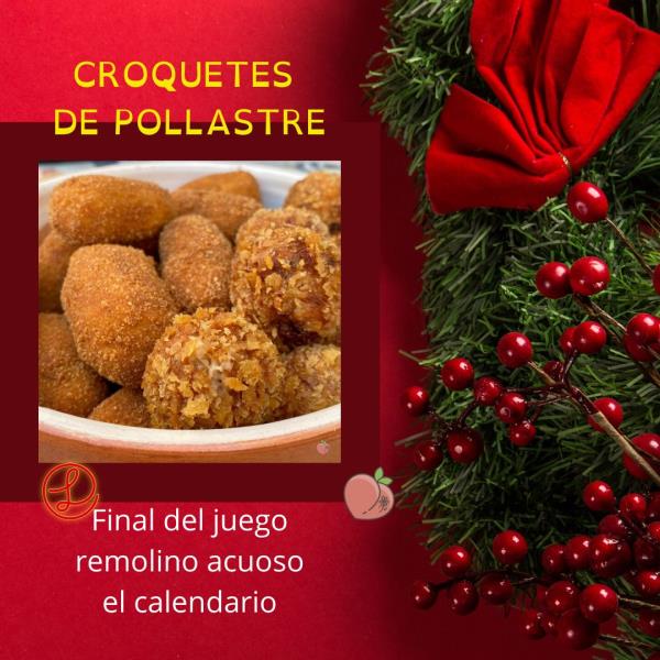 Recetas a fuego y verso: Croquetes de pollastre. EIX