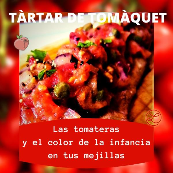 Recetas a fuego y verso: Tàrtar de tomàquet. EIX