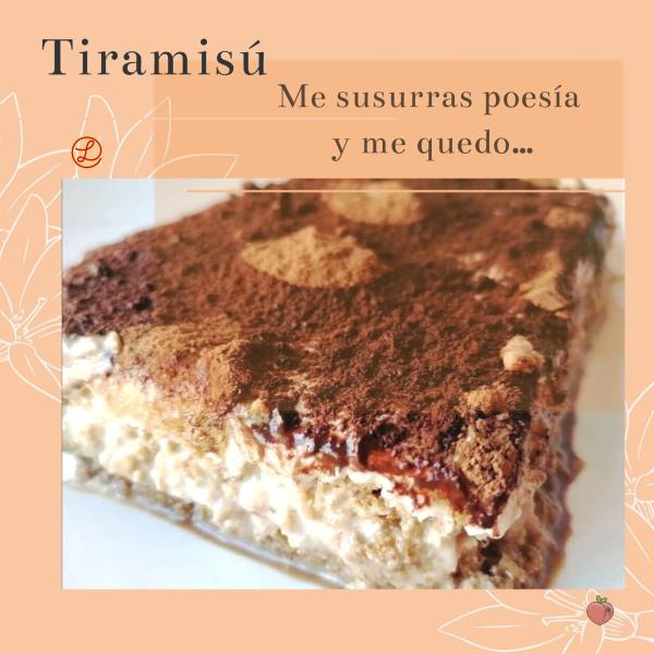 Recetas a fuego y verso: Tiramisú. EIX