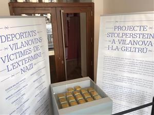 S'ajorna l'acte de col·locació de les llambordes Stolpersteine a Vilanova. Ajuntament de Vilanova