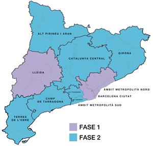 Salut proposarà la unificació de les regions sanitàries de Barcelona, Metropolitana Nord i Metropolitana Sud. Generalitat de Catalunya