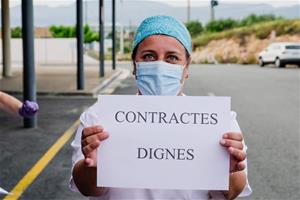 Sanitaris de l'hospital del Vendrell protesten per les condicions laborals i demanen convertir els 