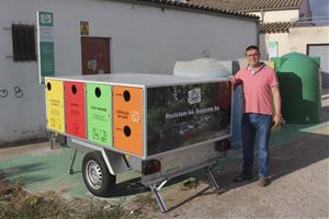 Sant Martí Sarroca estrena un nou servei de deixalleria mòbil . Ajt Sant Martí Sarroca