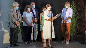 Sant Pere de Ribes dedica un sentit homenatge a les persones difuntes en la pandèmia al municipi