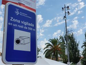 Sant Pere de Ribes instal·la una vintena de càmeres de vigilància a carrers i places focus d'incivisme i robatoris