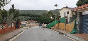 Sant Pere de Ribes tramita una dotzena de sol·licituds d’ajuts per a damnificats del temporal Glòria. Ajt Sant Pere de Ribes