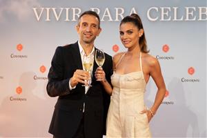 Sergio Fuster i Amaia Salamanca, a Codorniu. Codorniu