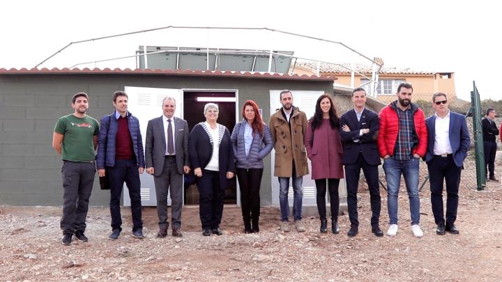 S’inaugura la millora del subministrament d’aigua potable a la urbanització Plana Novella d’Olivella. Ajuntament d'Olivella